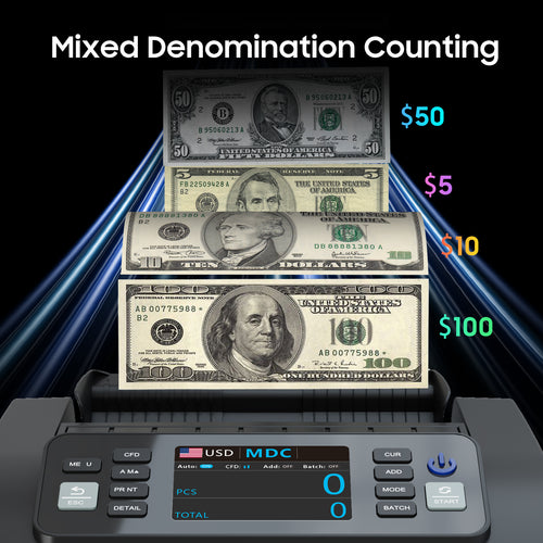 Money Counter Machine Mixed
