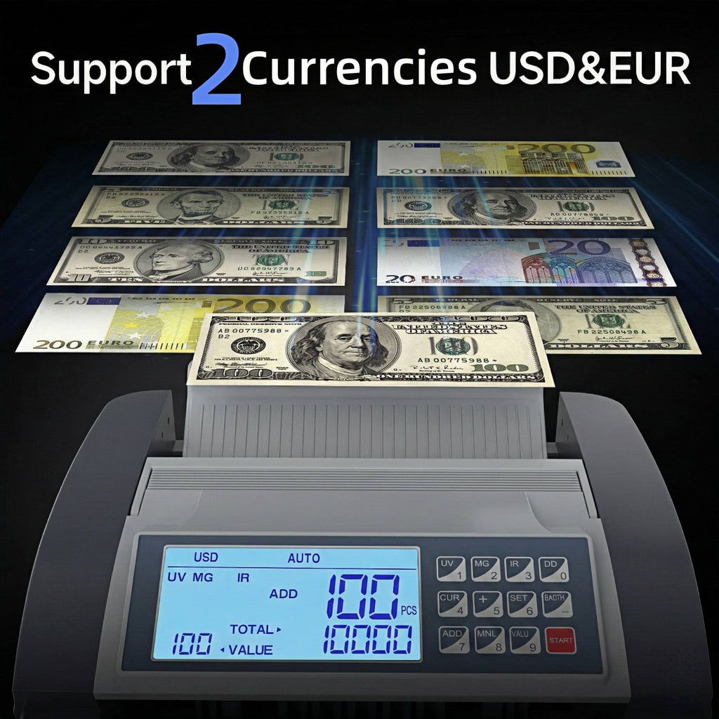 EIZENY KZT5117 Money Counter Machine Pro