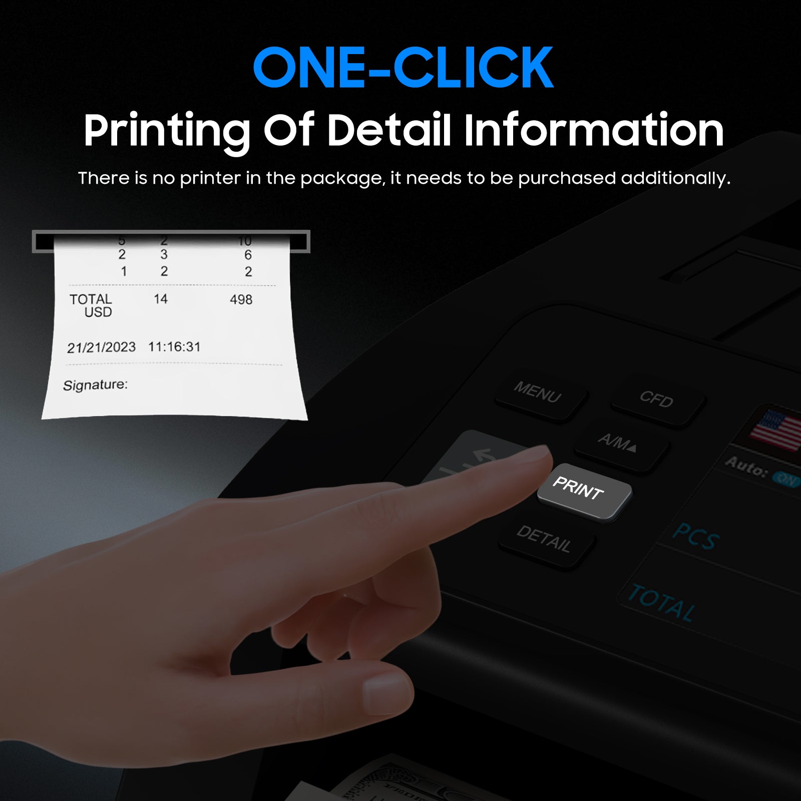 Money Counter Machine Mixed