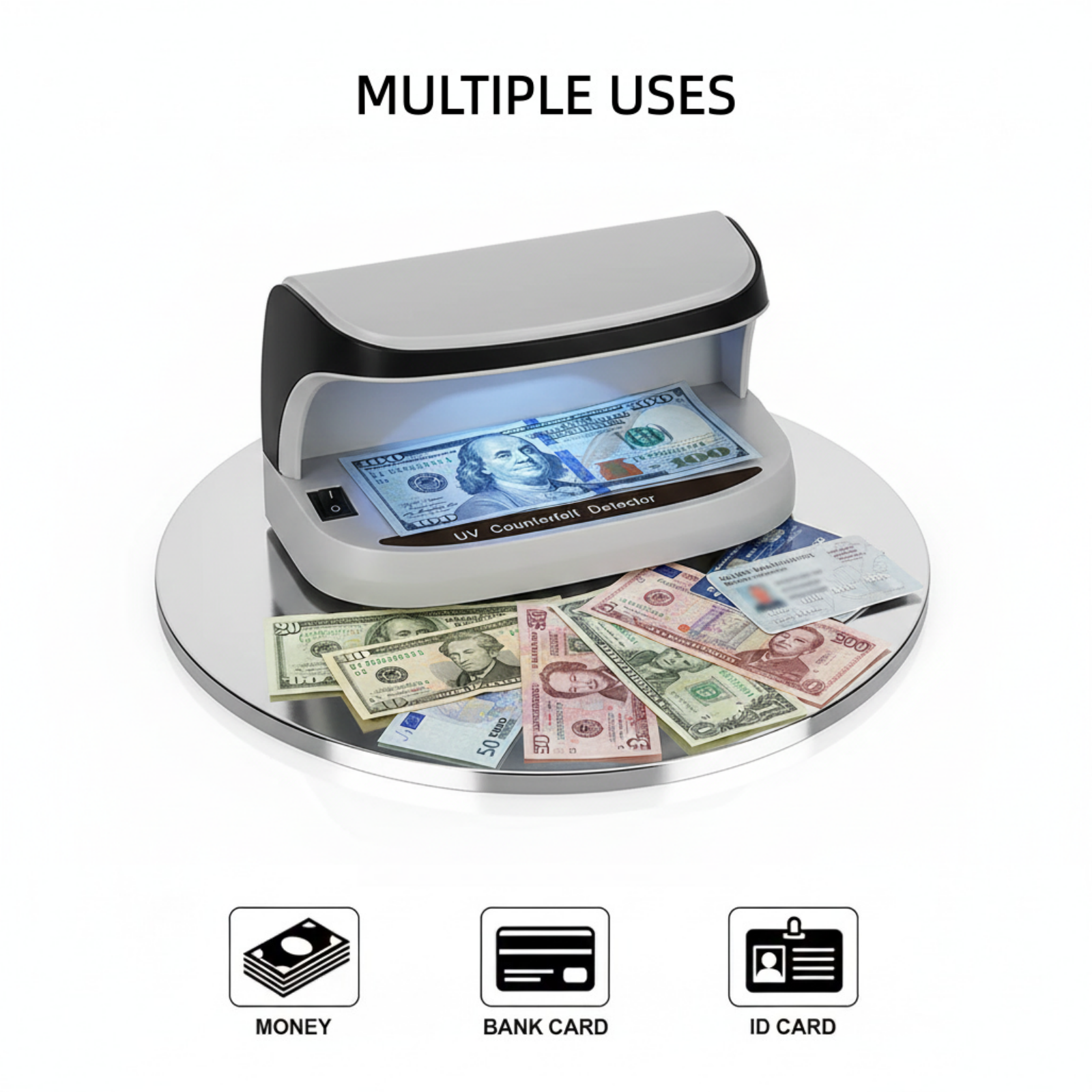 Portable UV Money Detector