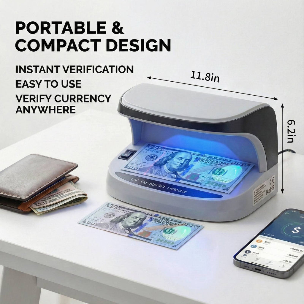 Portable UV Money Detector
